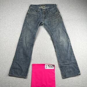 Levis Jeans Womens 514 Straight Distressed False Button Pockets 30